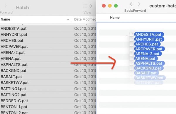 How to add AutoCAD Hatch Patterns, on a PC or Mac - SimpleCAD